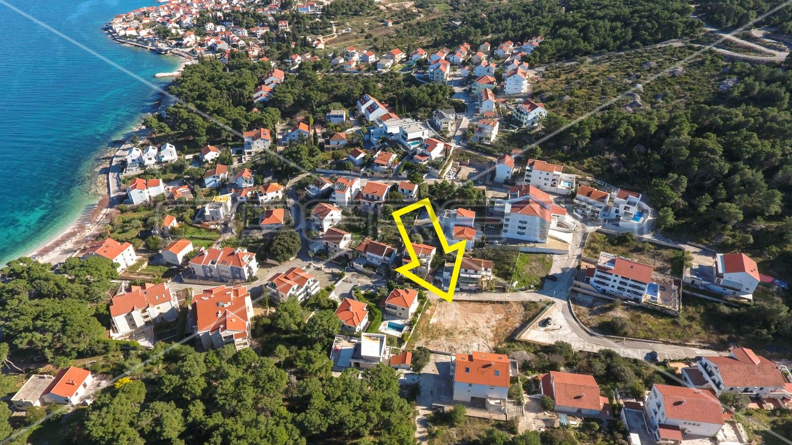 Land - Ulica pape Ivana Pavla II kod 10, Sutivan, Sutivan 1286m2