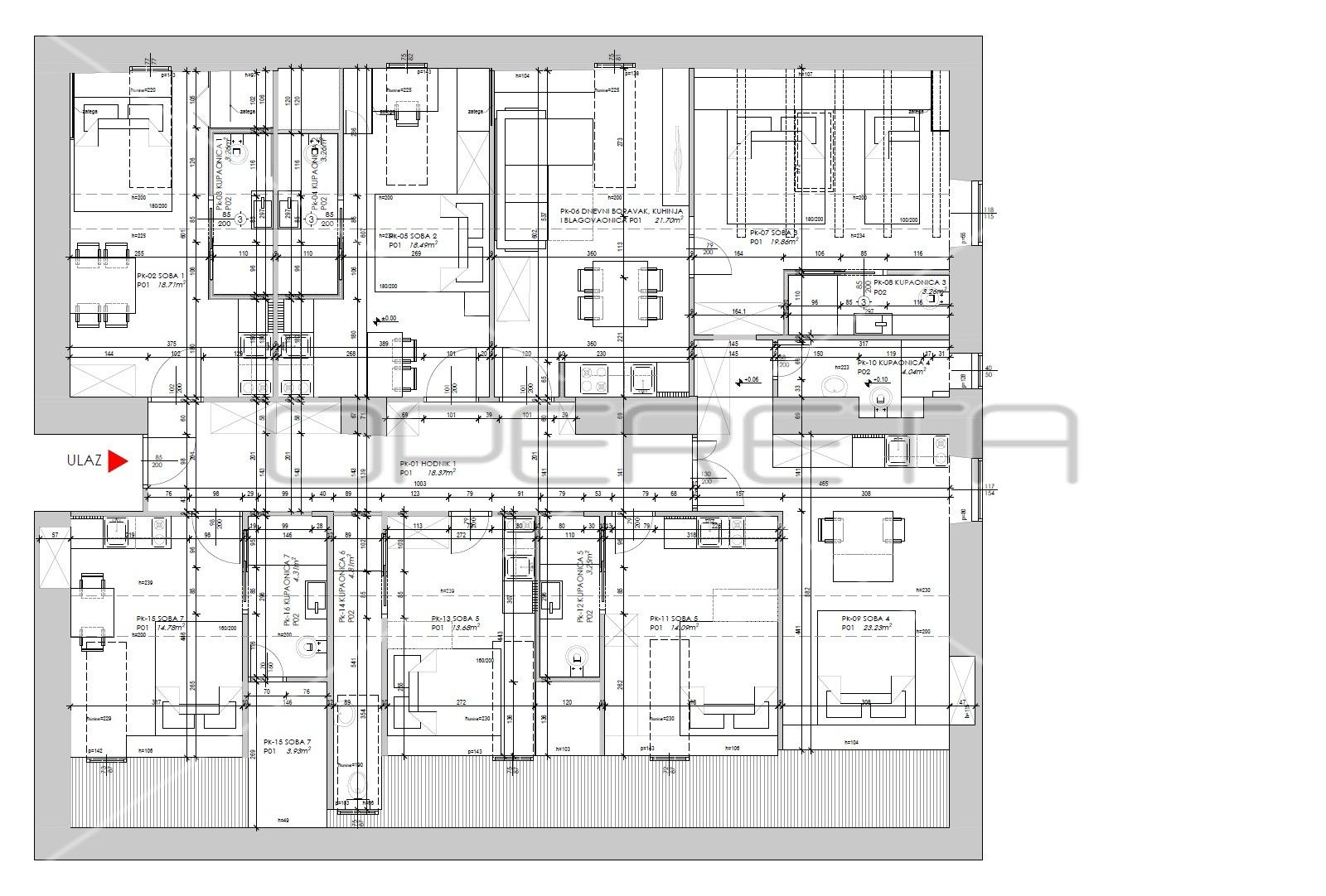 Apartment - Fiumara, Rijeka, Rijeka 159m2