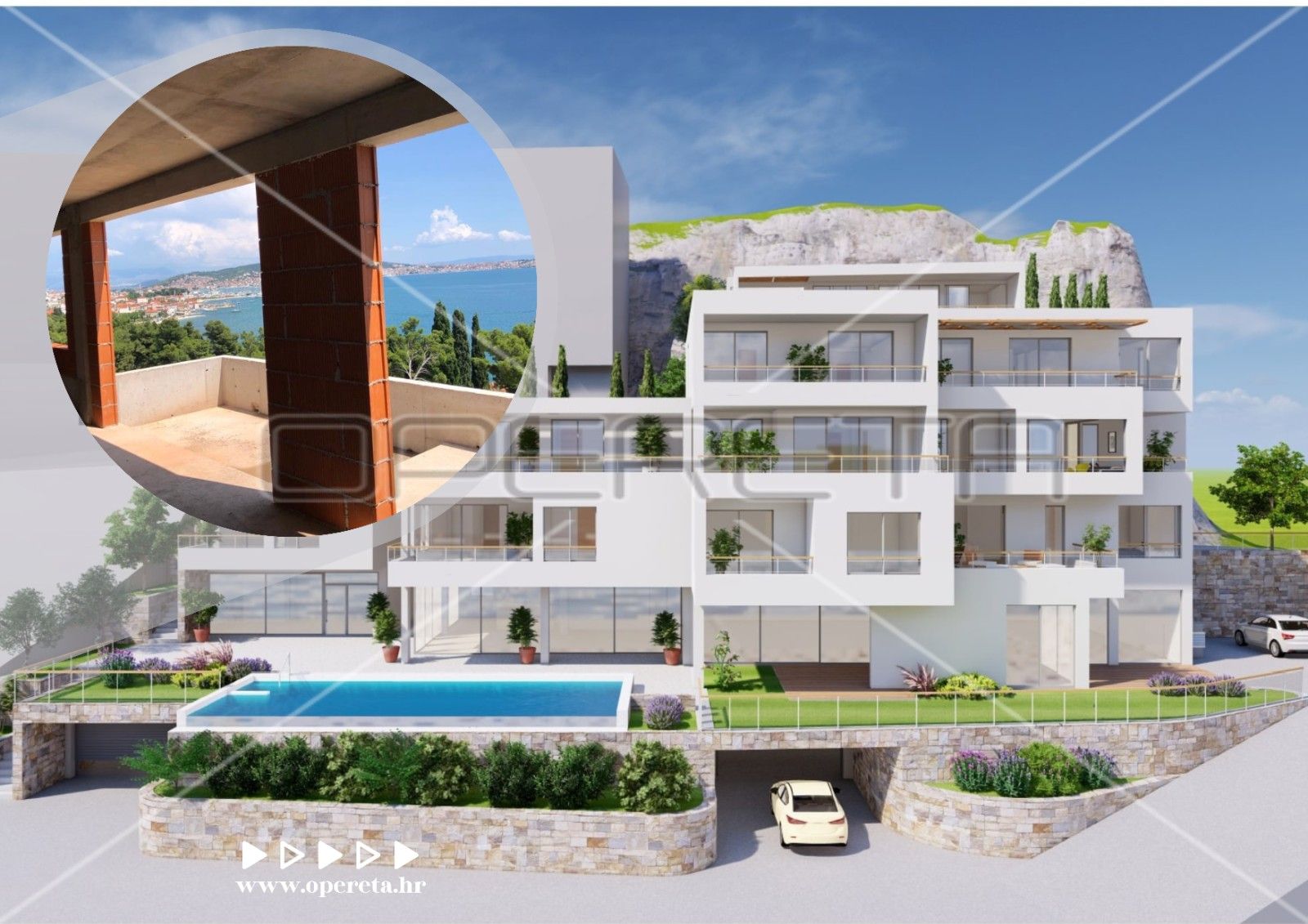 Apartment - Ul. Hrvatskih žrtava, Seget, Trogir 107.47m2