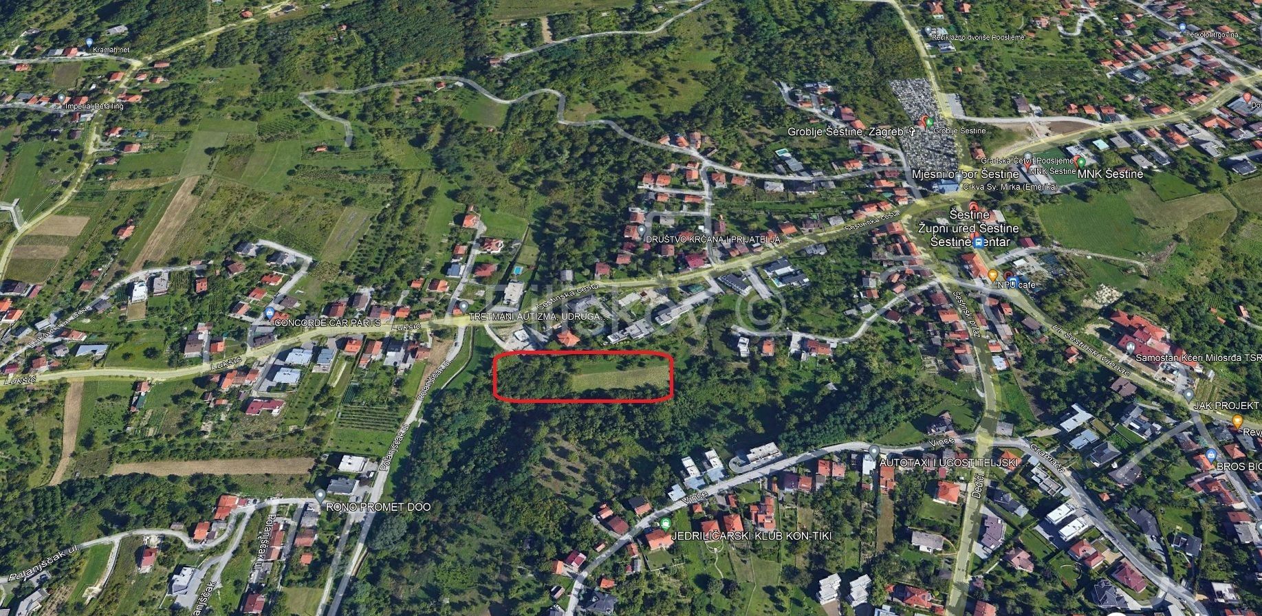 Zemljište - Šestine, Zagreb, 3200m2