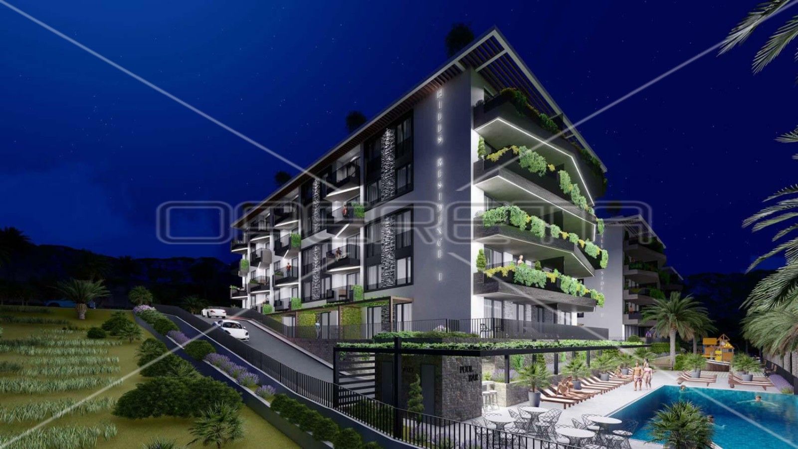 Apartment - Veliko Brdo, Makarska, Makarska 45.91m2