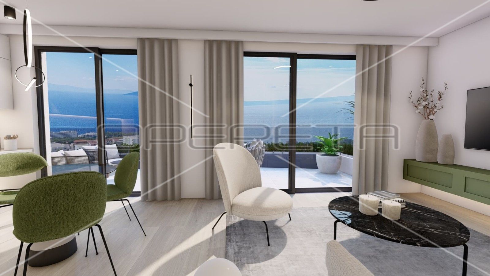 Apartment - Veliko Brdo, Makarska, Makarska 83.85m2