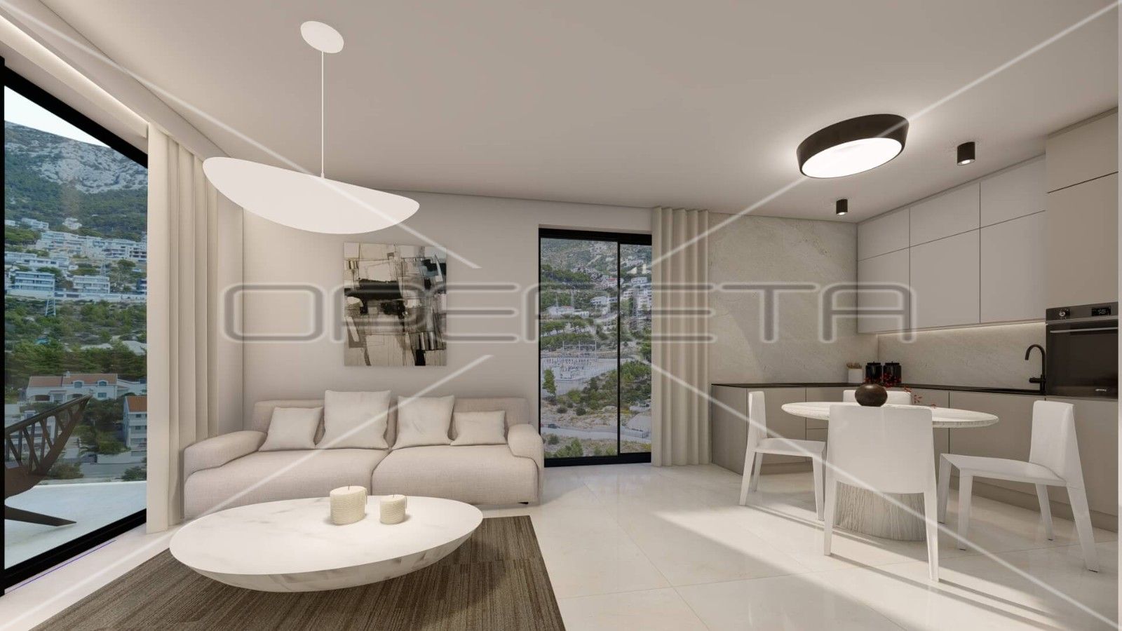 Apartment - Veliko Brdo, Makarska, Makarska 45.92m2