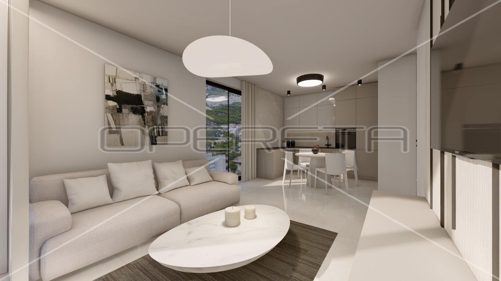 Apartment - Veliko Brdo, Makarska, Makarska 45.92m2