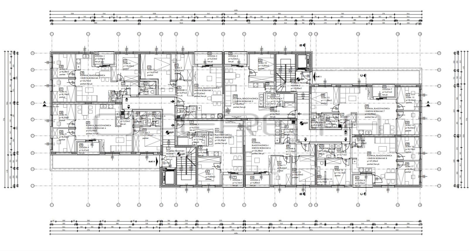 Stan - Nova ulica, Zaprešić-centar, Zaprešić 73m2