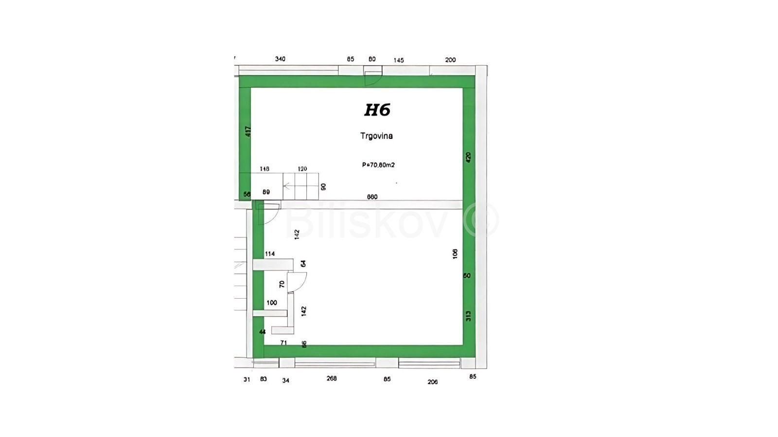 Commercial Space - Maksimir, Zagreb 70.8m2