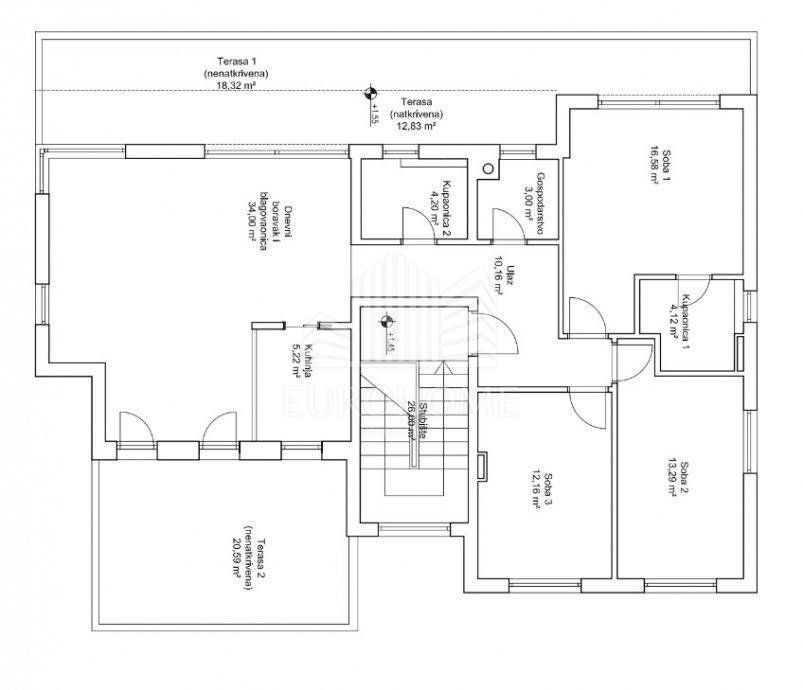 Stan, - Črnomerec ,130m2