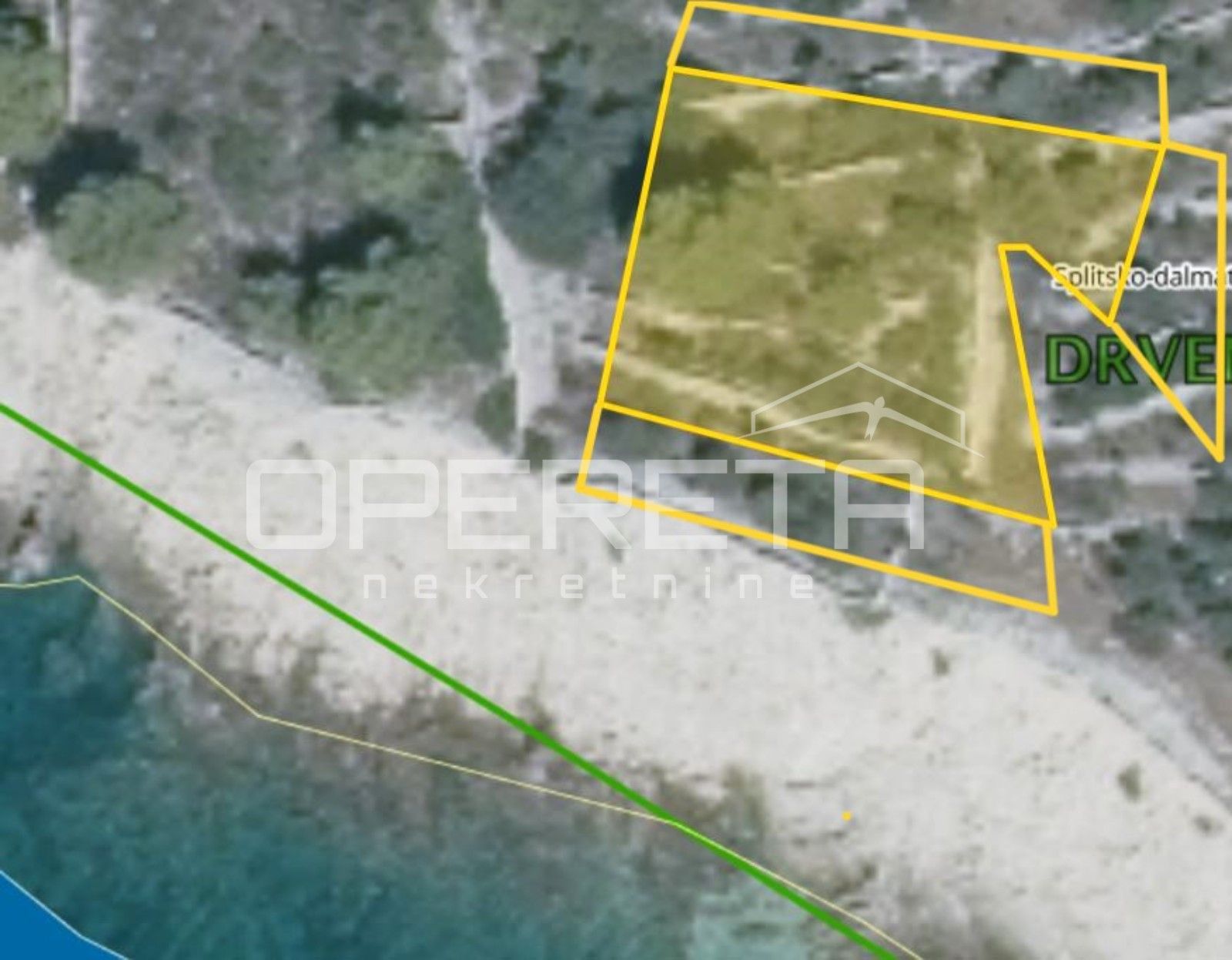 Land, - Drvenik, Trogir - Okolica, Trogir ,1486m2