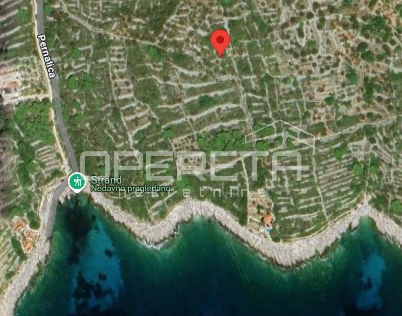 Land, - Drvenik, Trogir - Okolica, Trogir ,1254m2