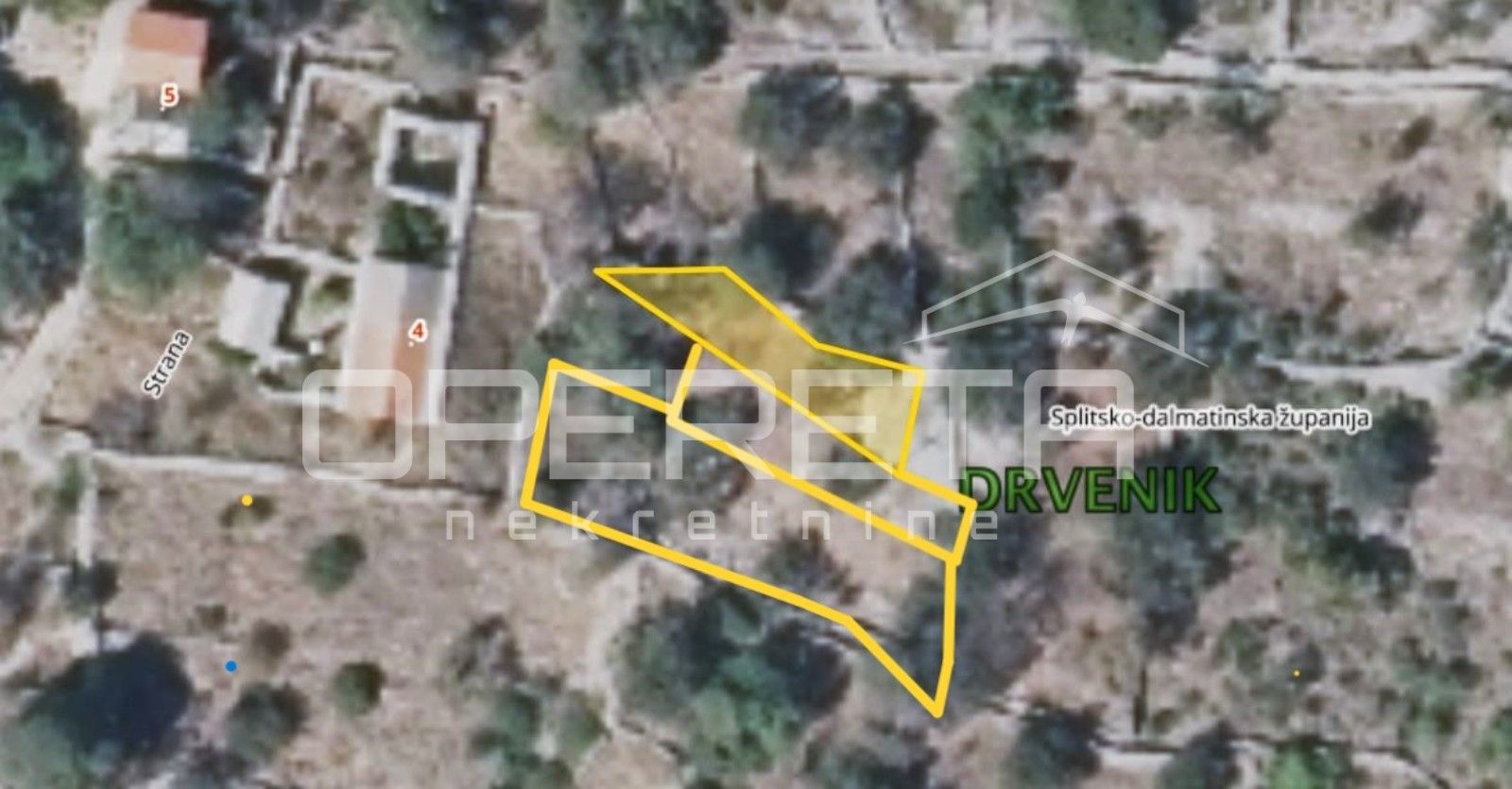 Land, - Drvenik, Trogir - Okolica, Trogir ,460m2