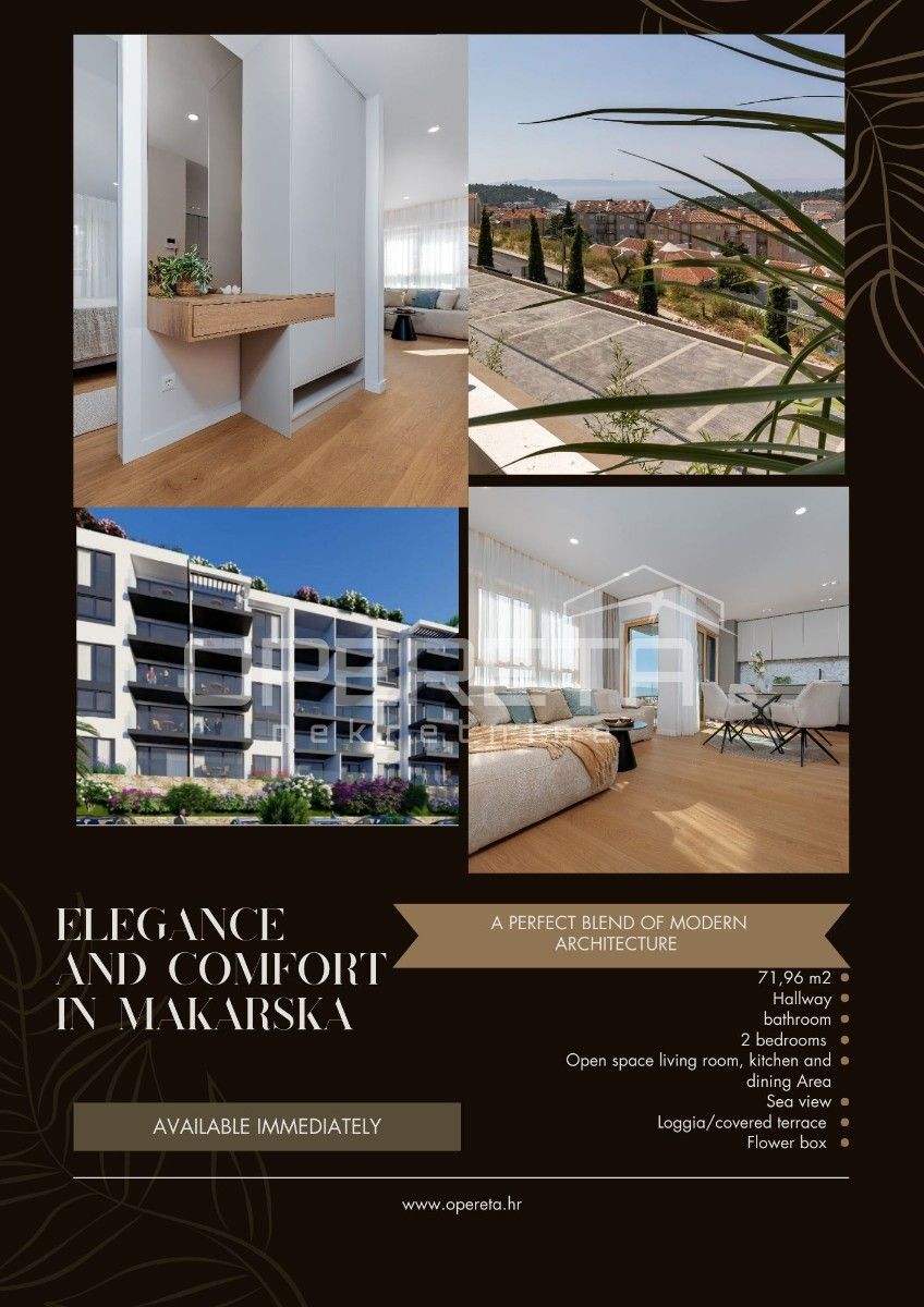 Stan - Centar, Makarska, Makarska, 71.96m2